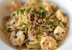 Bio krewetki po włosku