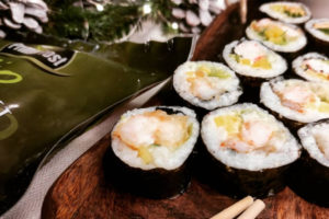  PRZEPIS BLOGERA: Sushi z krewetkami BIO wg CZOSNEK I CHILI